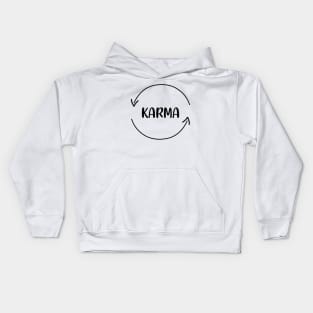 Karma The Circle of Life Kids Hoodie